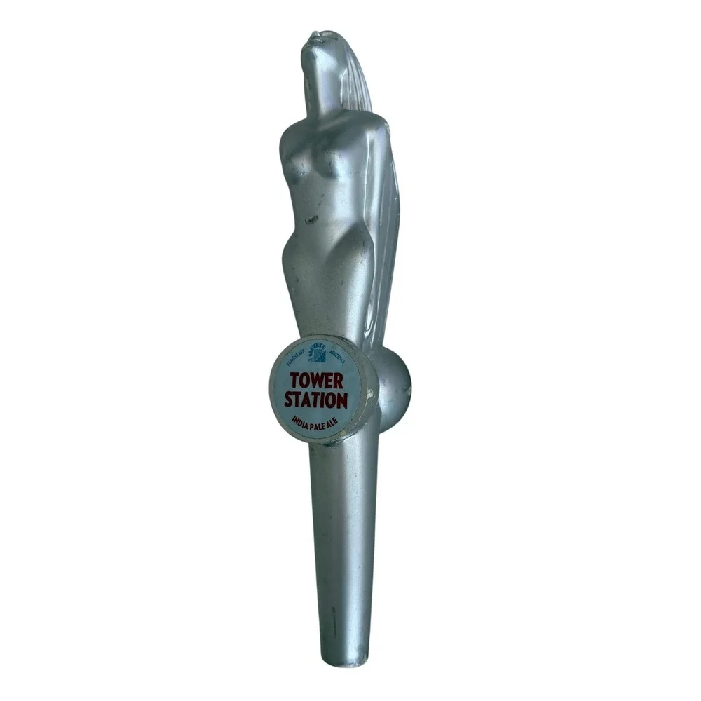 Mother Road Brewing Tower Station IPA Beer Tap Handle Art Deco Winged Goddess